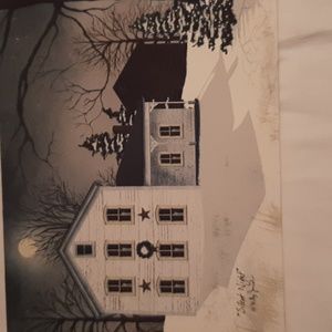 Canvas Picture, "Silent Night"